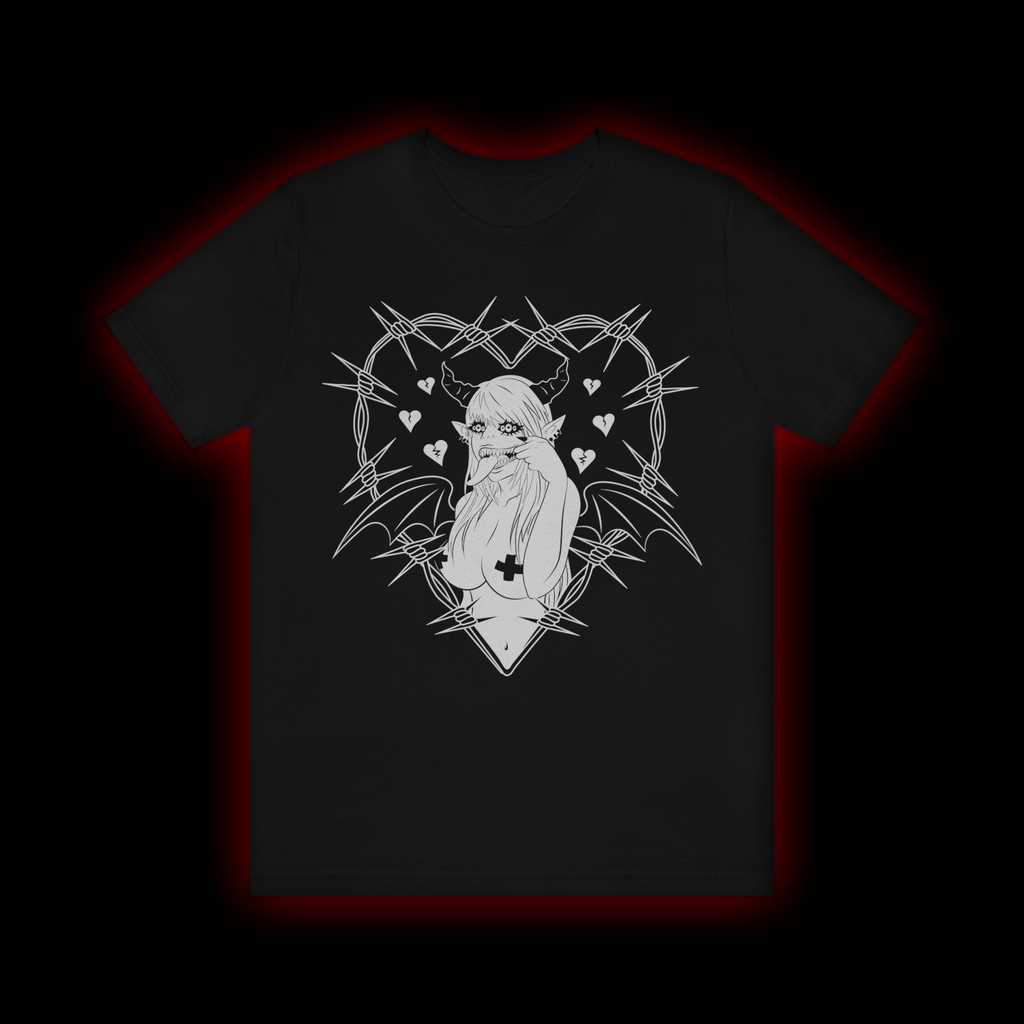 Heart Demon Short Sleeve Tee