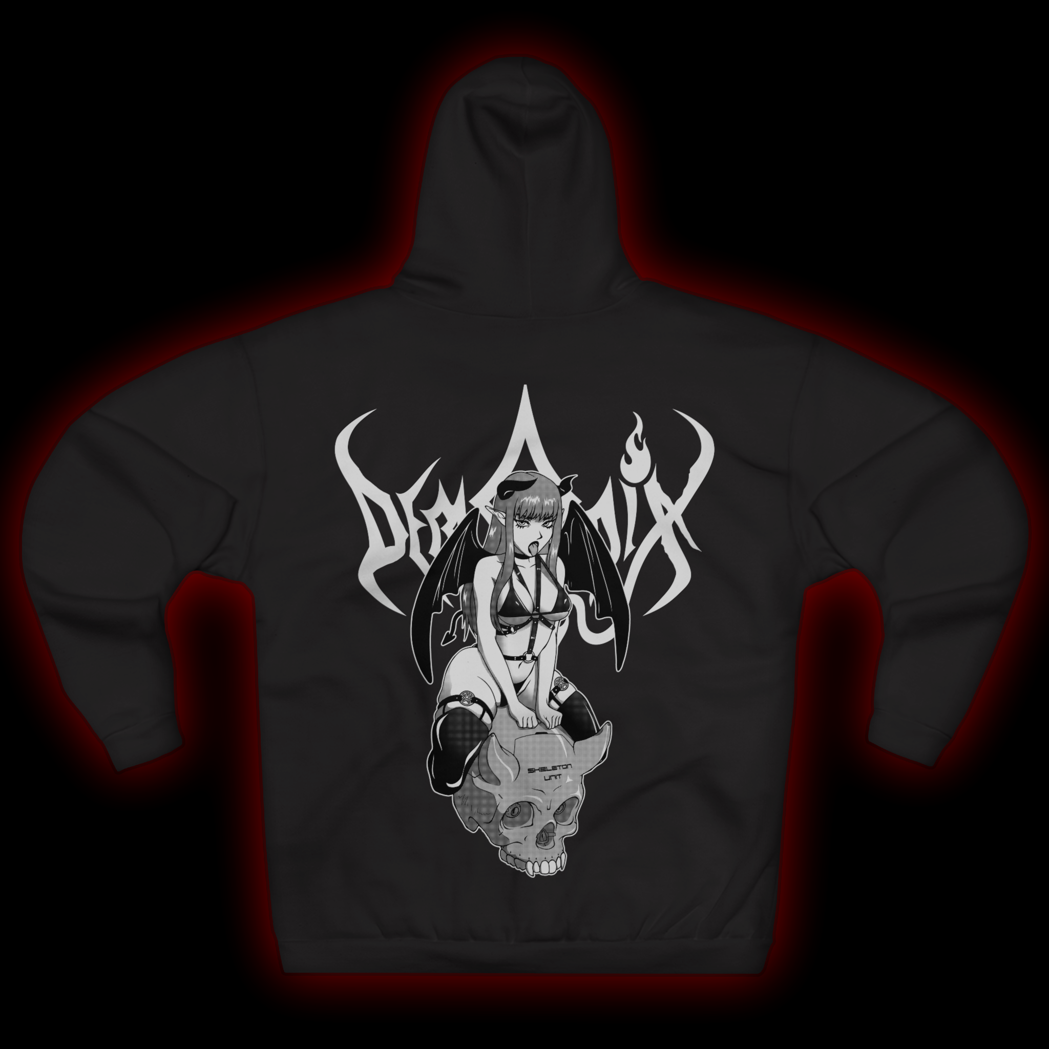 Demonix Skull Hoodie