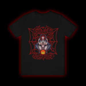 Unisex Ghoulie Girl Spider Jersey Short Sleeve Tee